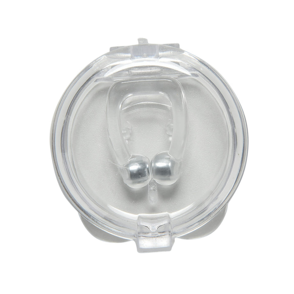 Silicone Magnetic Anti Snore Nose Clip with Case - sloth-tonight