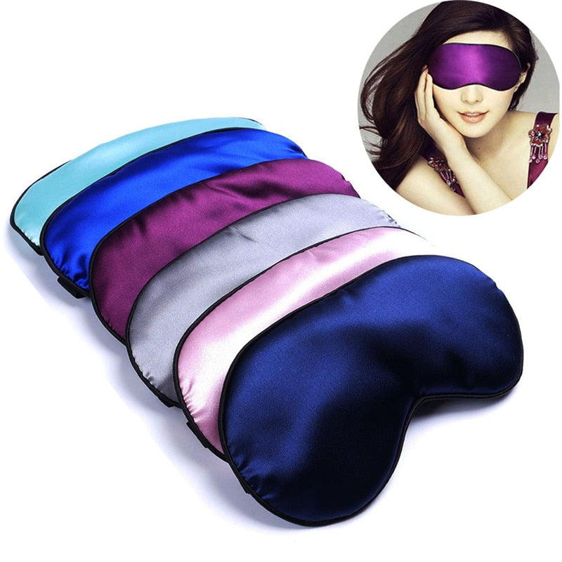 Silk Eye Mask (Padded) - sloth-tonight