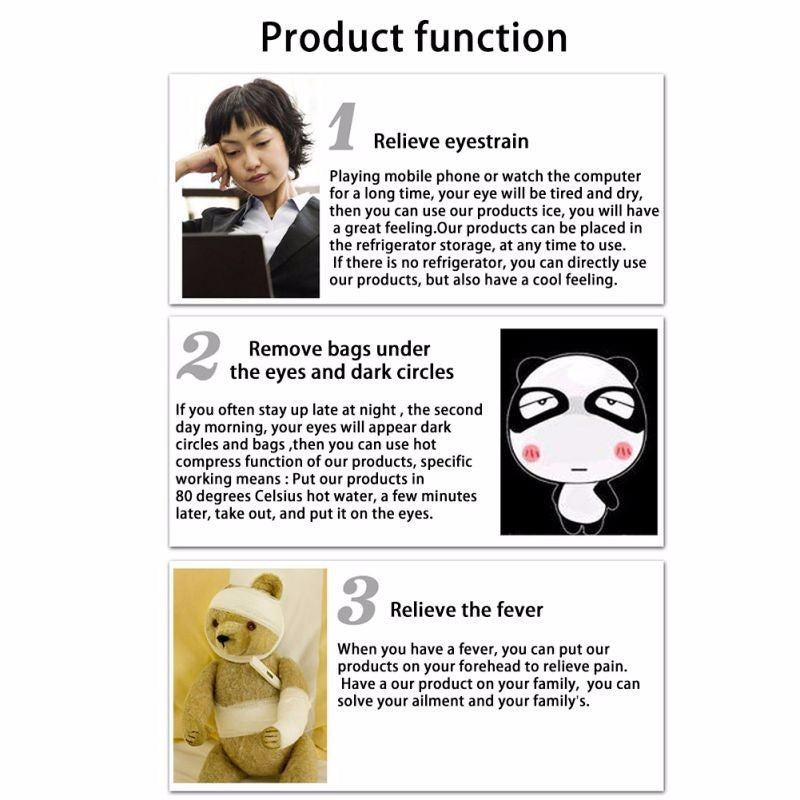 Ultra Cooling Eye Mask - sloth-tonight